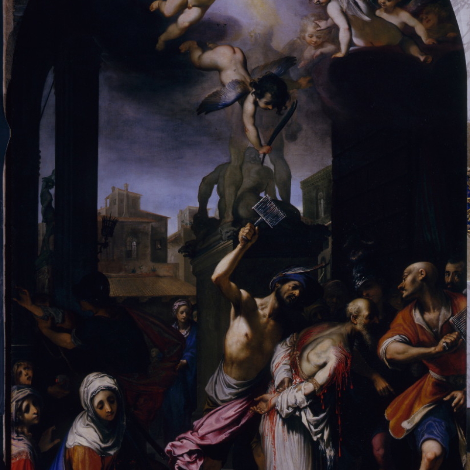Giovanni da San Giovanni, Martirio di San Biagio