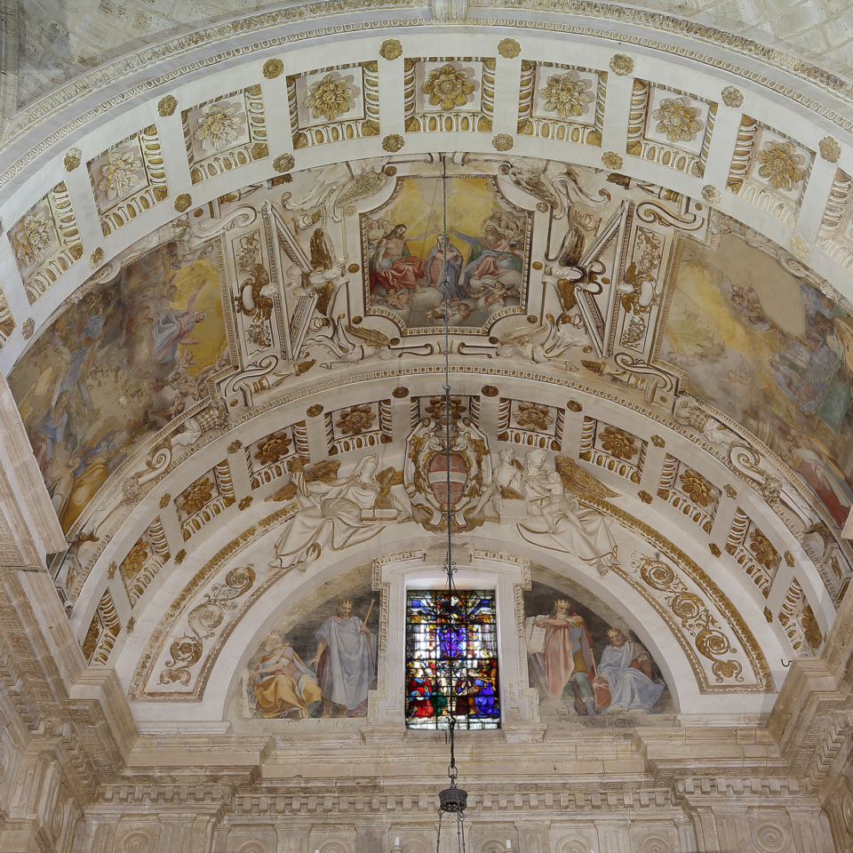 Lunetta e arco cappella maggiore