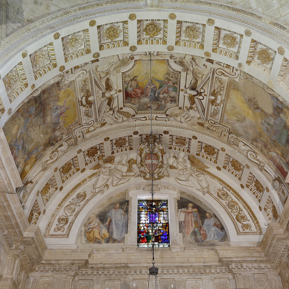 Lunetta e arco cappella maggiore