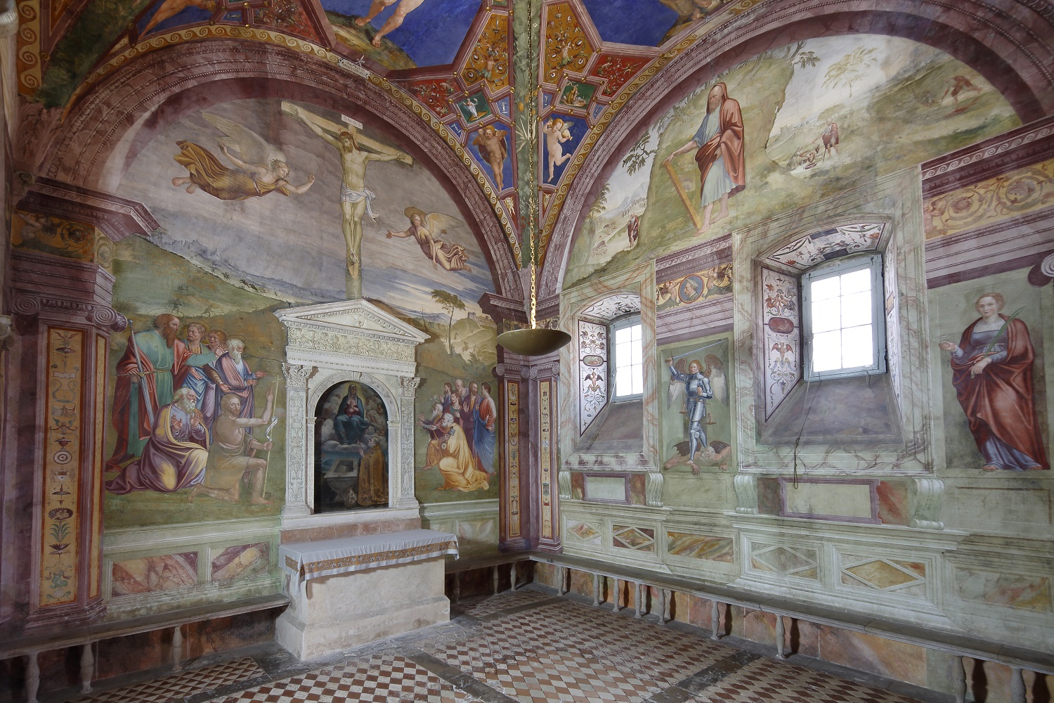 Cappella dell’Assunta, Duomo Spoleto