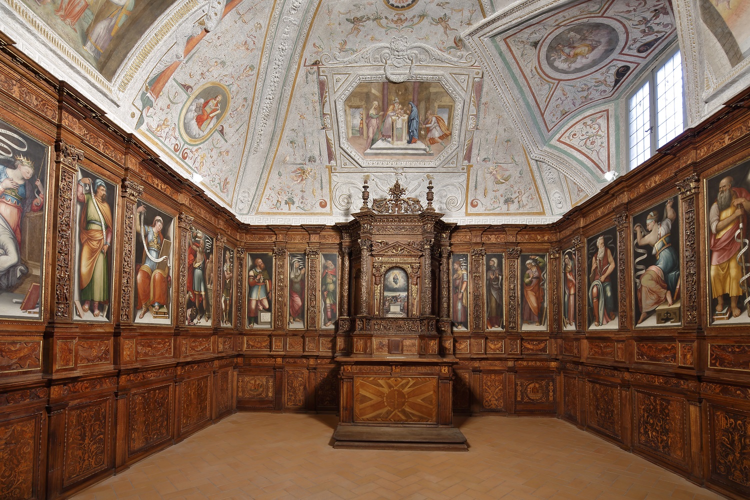 Cappella delle reliquie, Duomo Spoleto