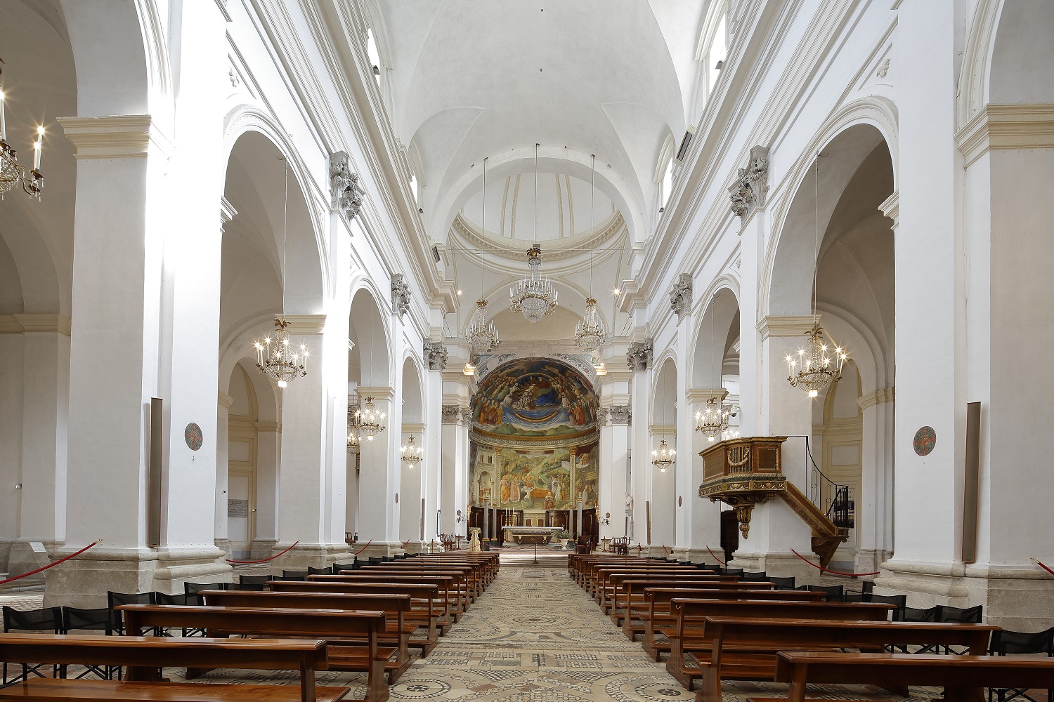 Duomo Spoleto, interno