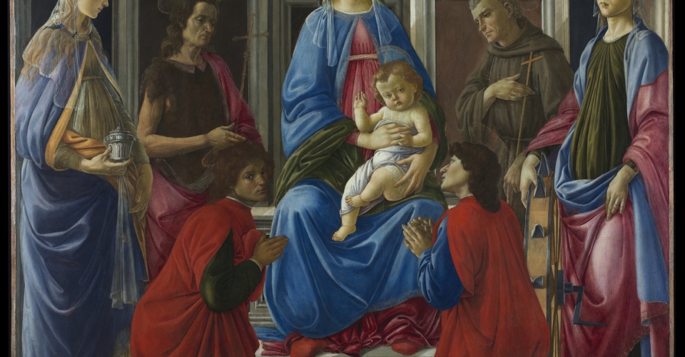 BOTTICELLI_PALA DI SANT’AMBROGIO_DOPO RESTAURO