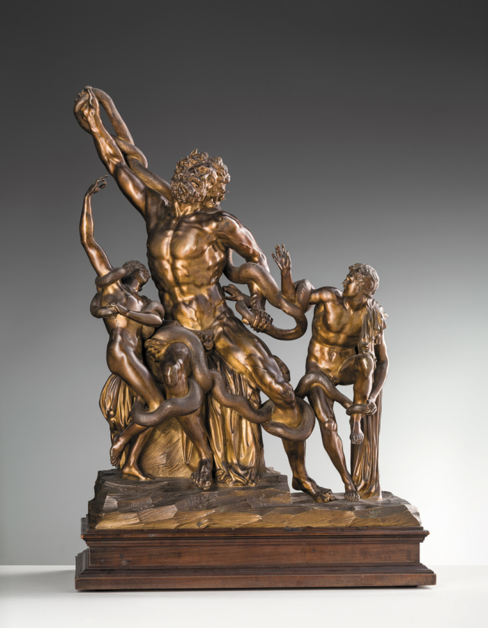 Fig. 19 Giovacchino Fortini fuso da Andrea Fortini Laocoonte 1720 bronzo con tracce di patina Museo di Casa Martelli, Firenze