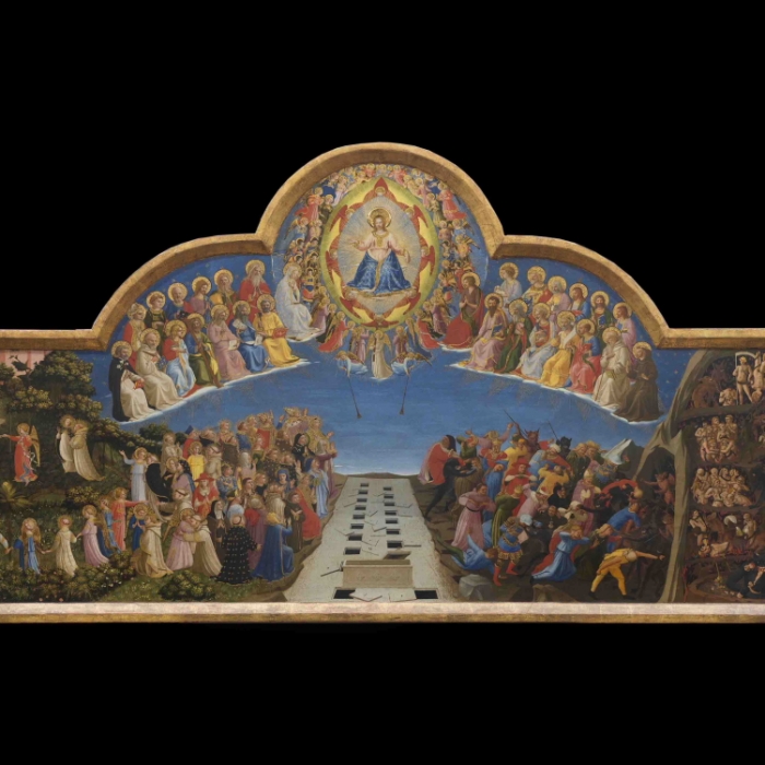 1b_Beato Angelico, Giudizio Universale, dopo il restauro_s