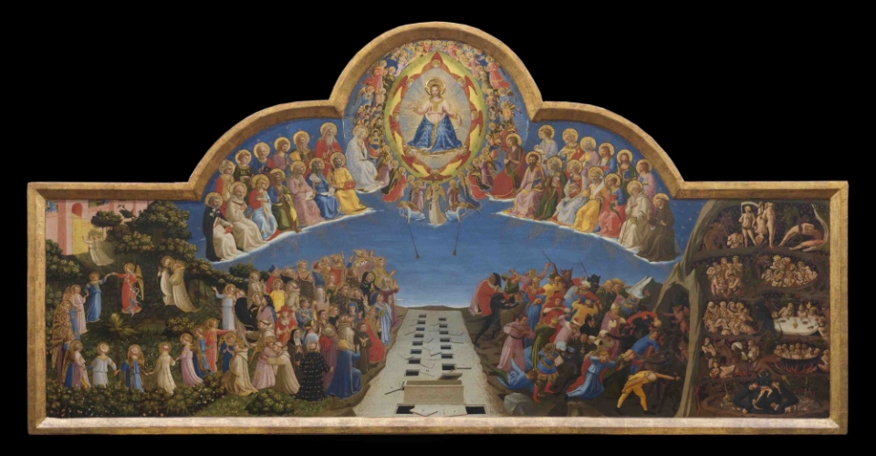 1b_Beato Angelico, Giudizio Universale, dopo il restauro_s