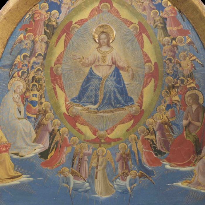 4a_Beato Angelico, Giudizio Universale, particolare prima del restauro_s