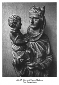 Fig. 13. Giovanni Pisano, Madonna, Pisa, Camposanto